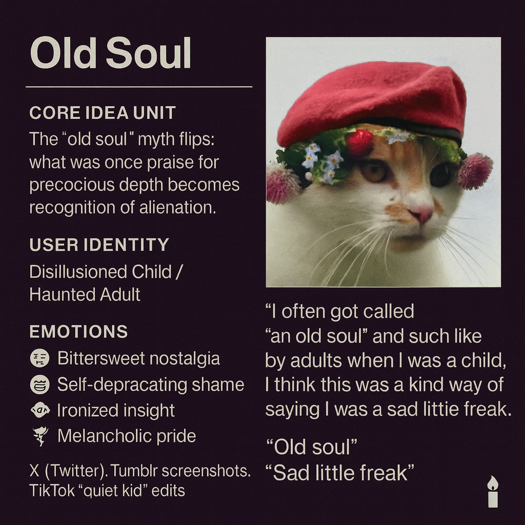 Reframing the Old Soul Myth